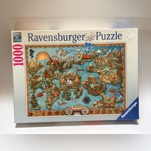 Ravensburger | NWOT SEALED "Mysterious Atlantis" 1000pc Jigsaw Puzzle